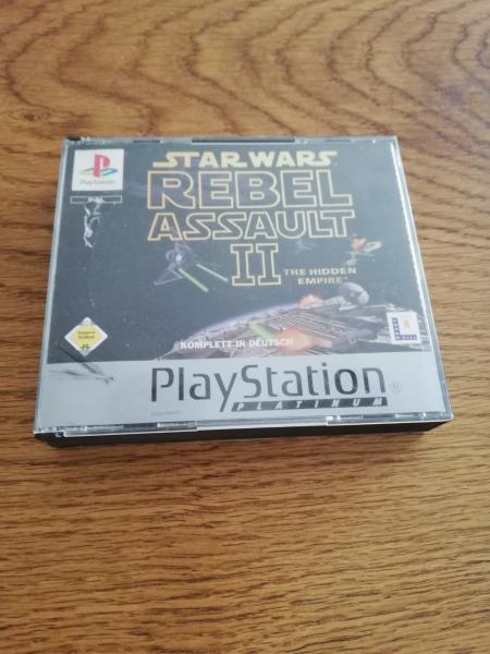 Star Wars : Rebel Assault II Playstation 1 SLES 00584 Platinum ohne Anleitung USK ab 16 Jahren